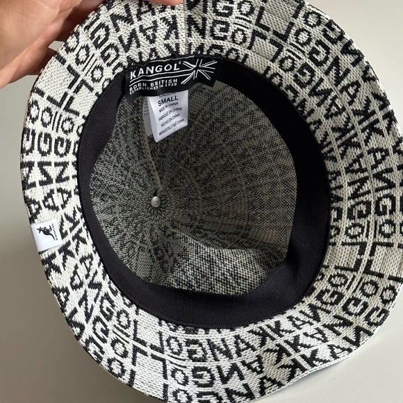 Kangol bucket hat  jacq casual logo all over size small main image 5